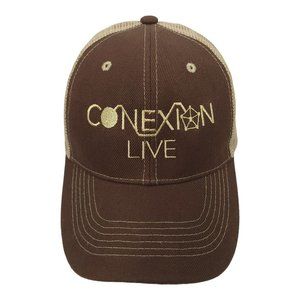 Conexion Live Mesh Snapback Cap Trucker Baseball Hat Spanish Christian Religious